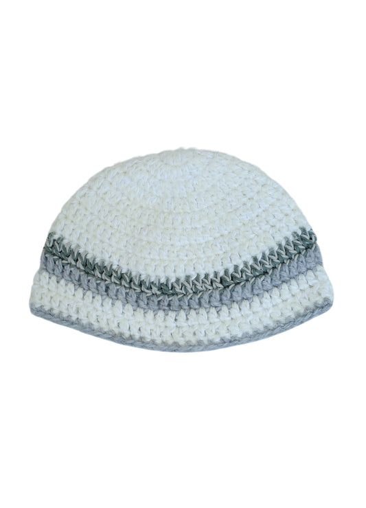 Angora Beanie (White)