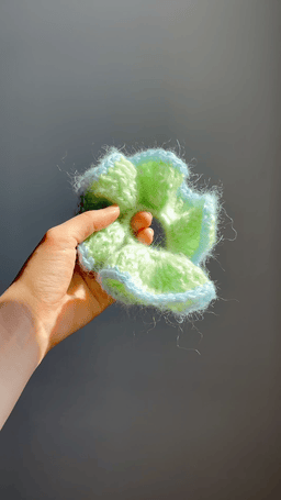 Two-Tone Scrunchies