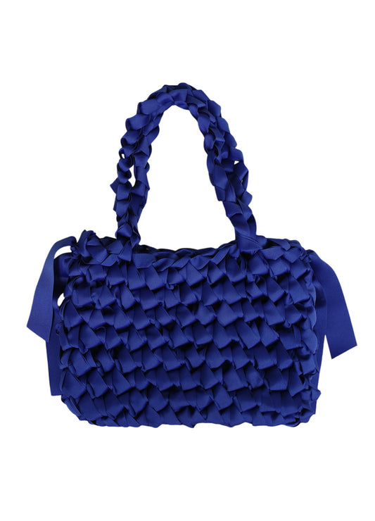 Rectangular Shoulder Bag (Blue)