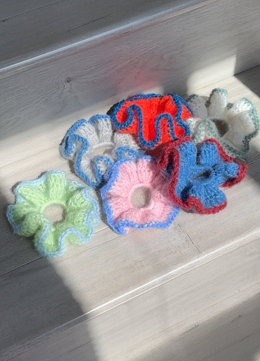 Two-Tone Scrunchies