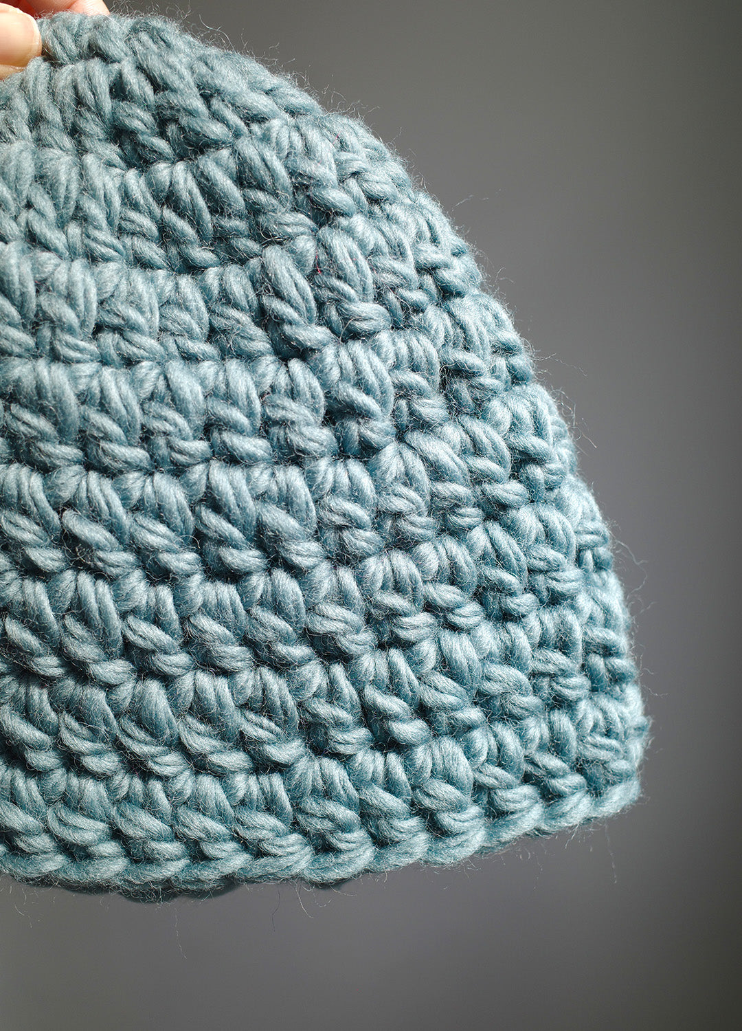 Wool Beanie (Moss)