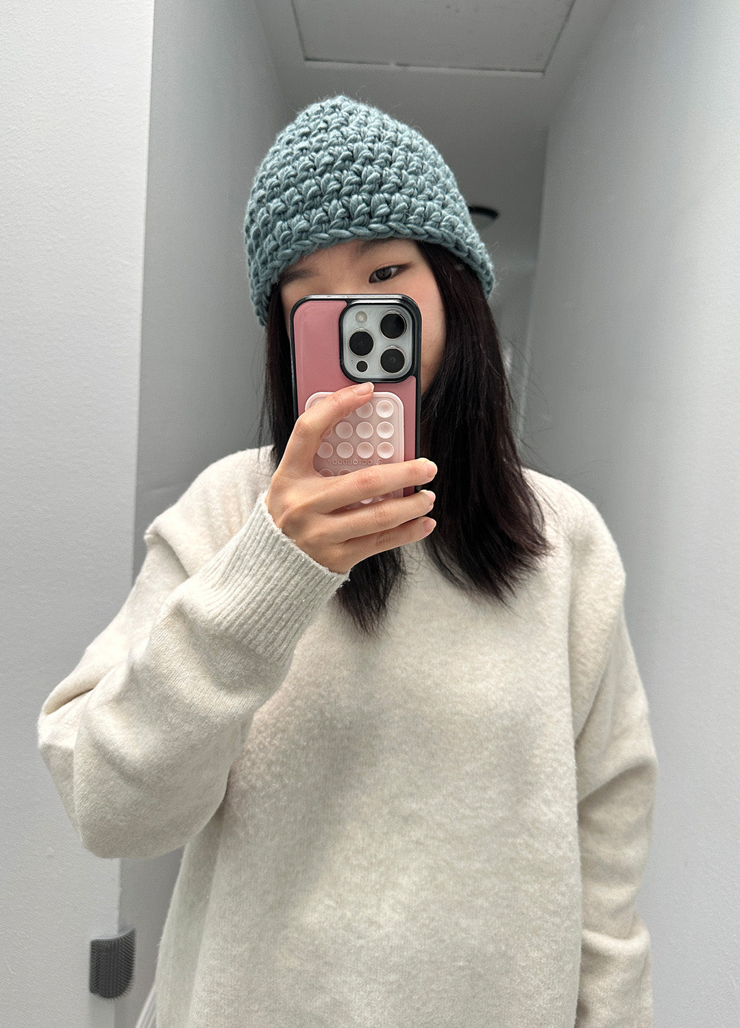 Wool Beanie (Moss)