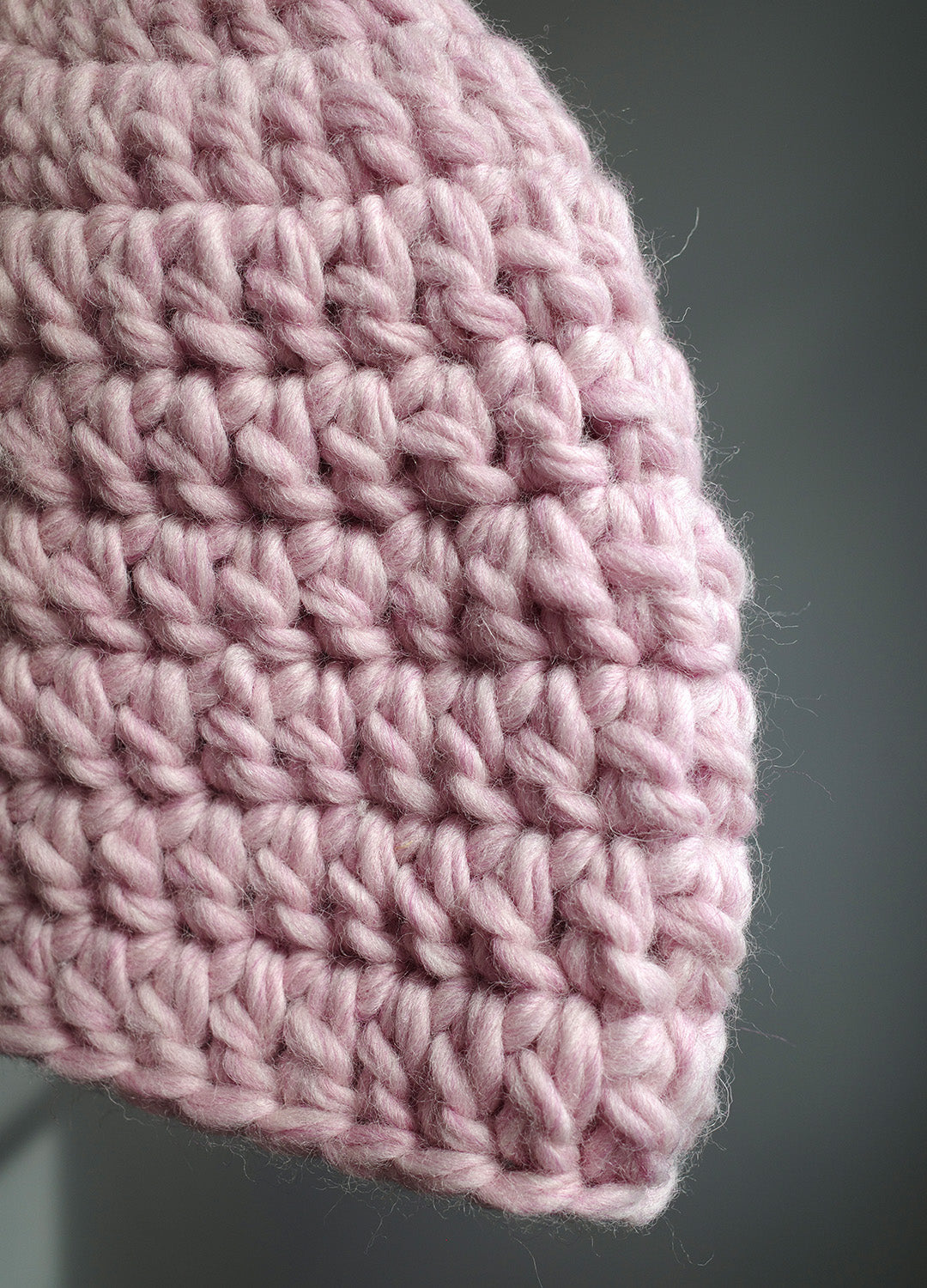 Wool Beanie (Pink)