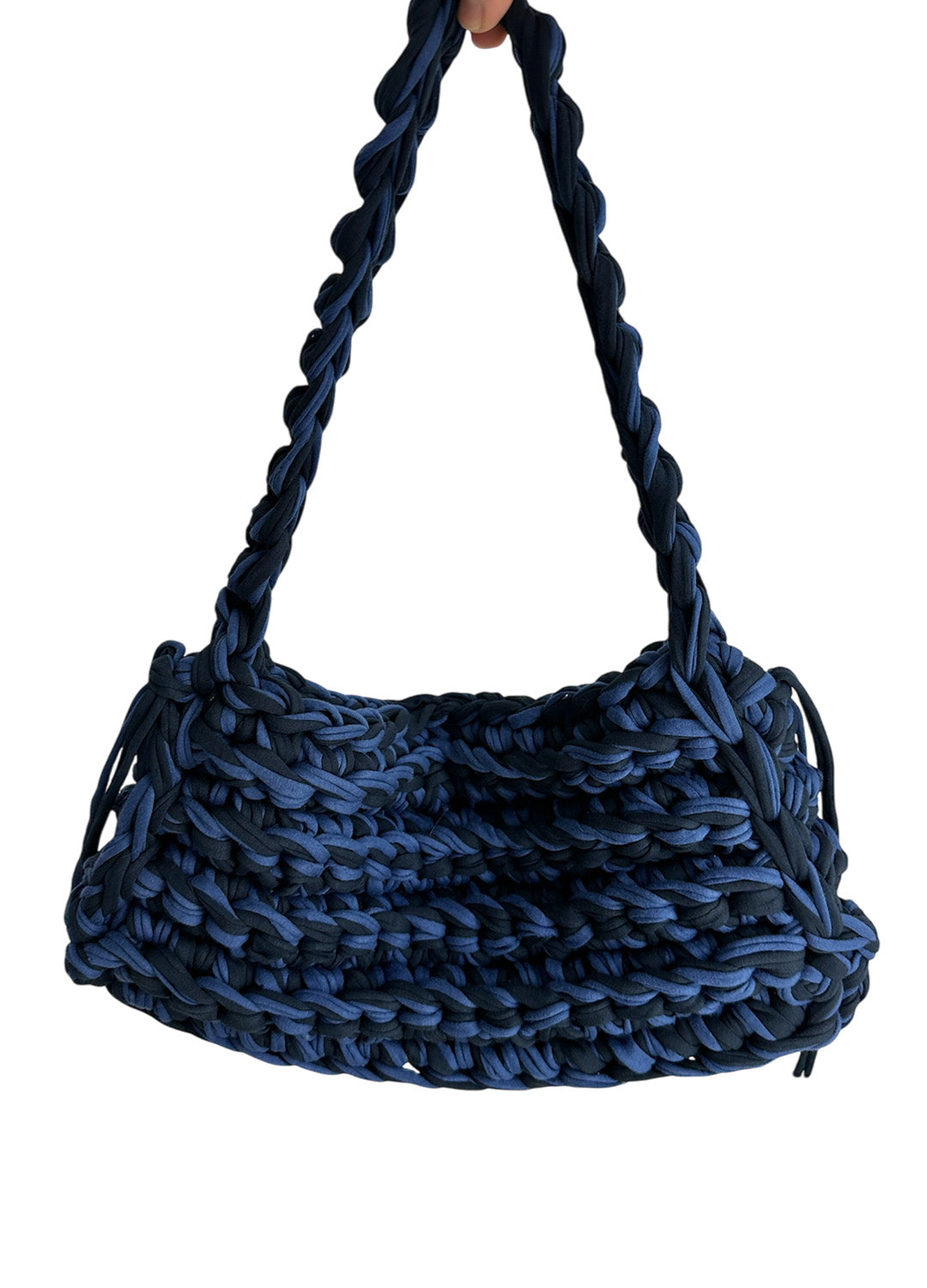 Boxy Shoulder Bag (BlueNavy)