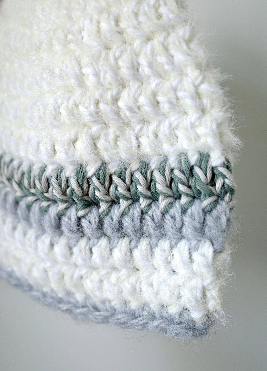 Angora Beanie (White)