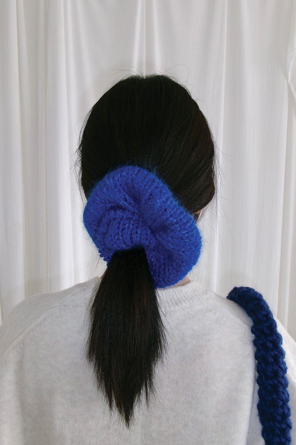 Mozy Oversized Scrunchies (Blue)