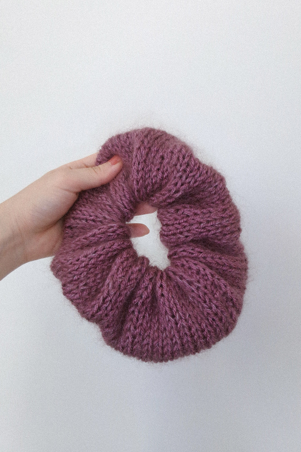 Mozy Oversized Scrunchies (Grape)