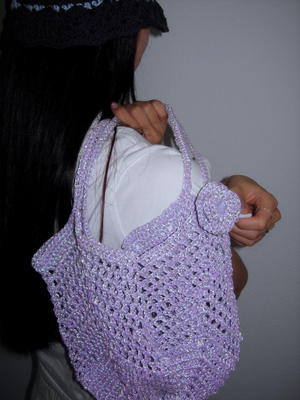 Glitter Net Bag (Aurora)