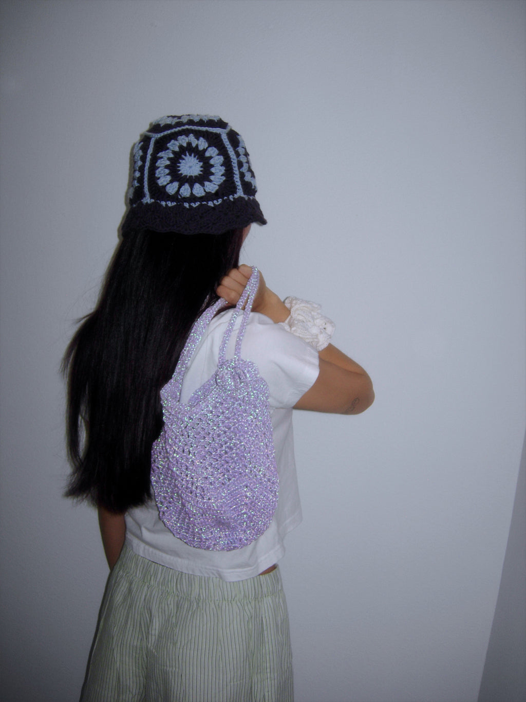 Glitter Net Bag (Aurora)