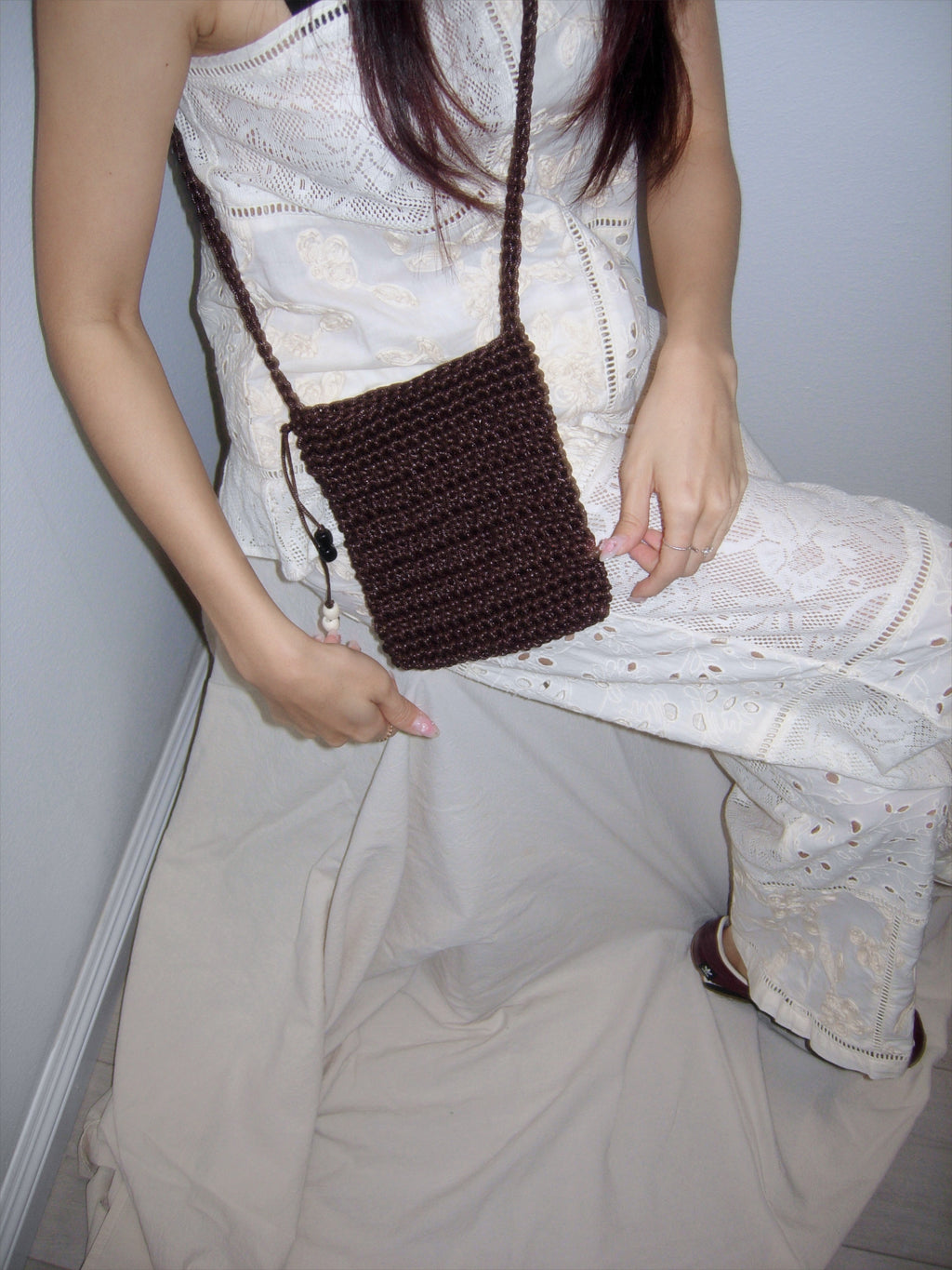 Pebble crossbody bag