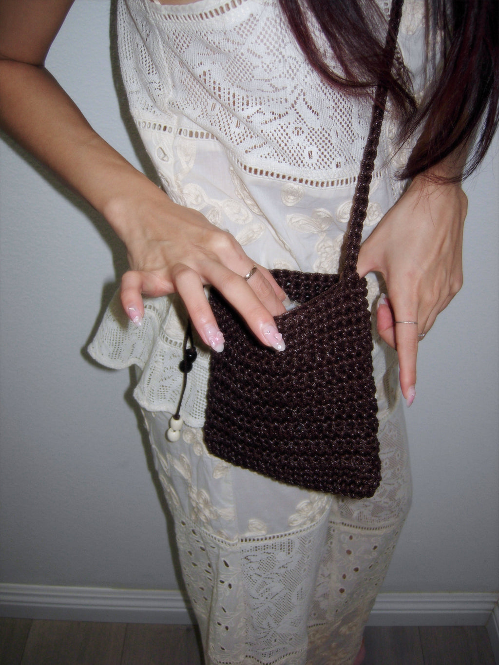 Pebble crossbody bag