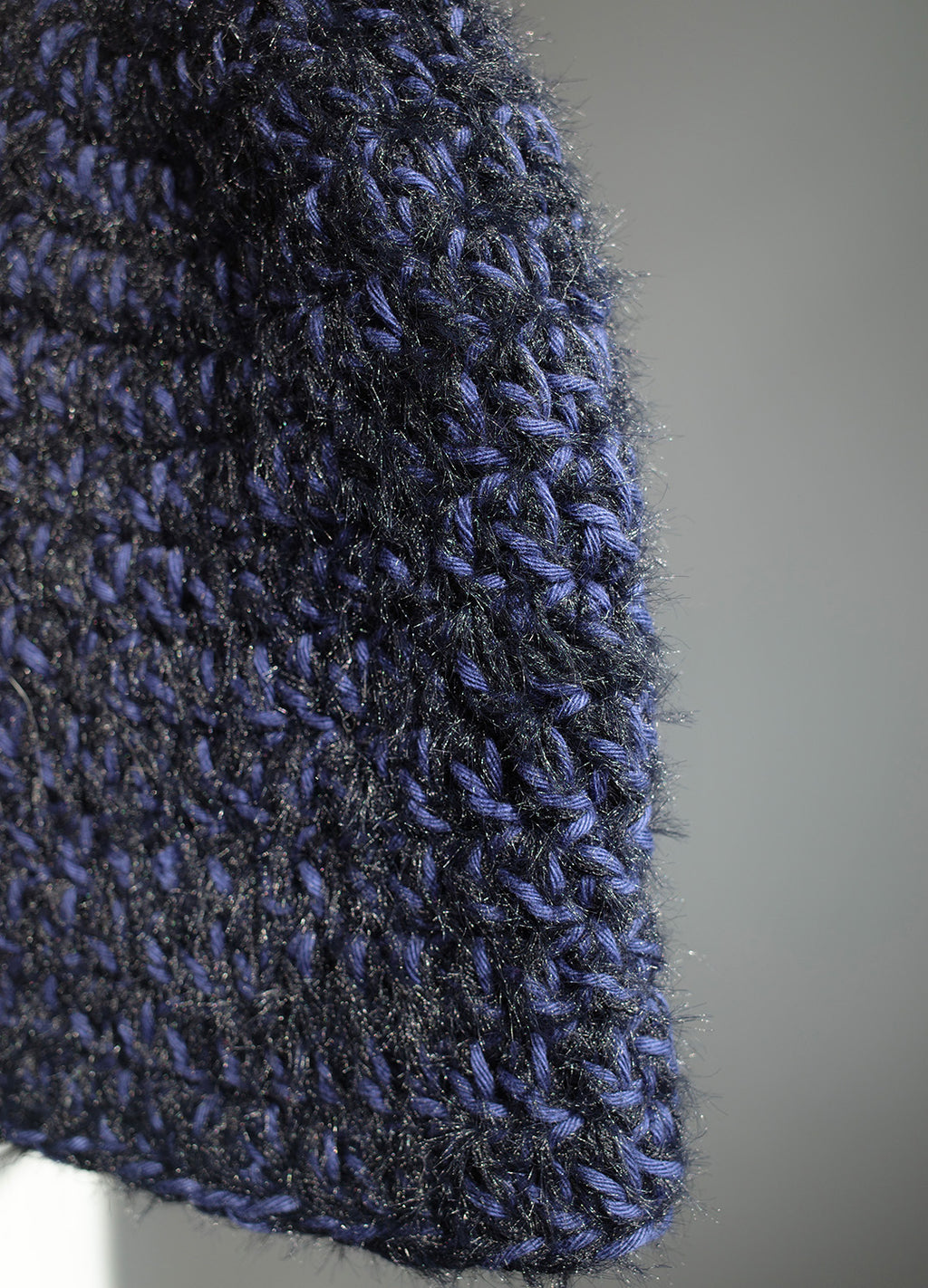 Mixed Bucket Hat (Black-Navy)