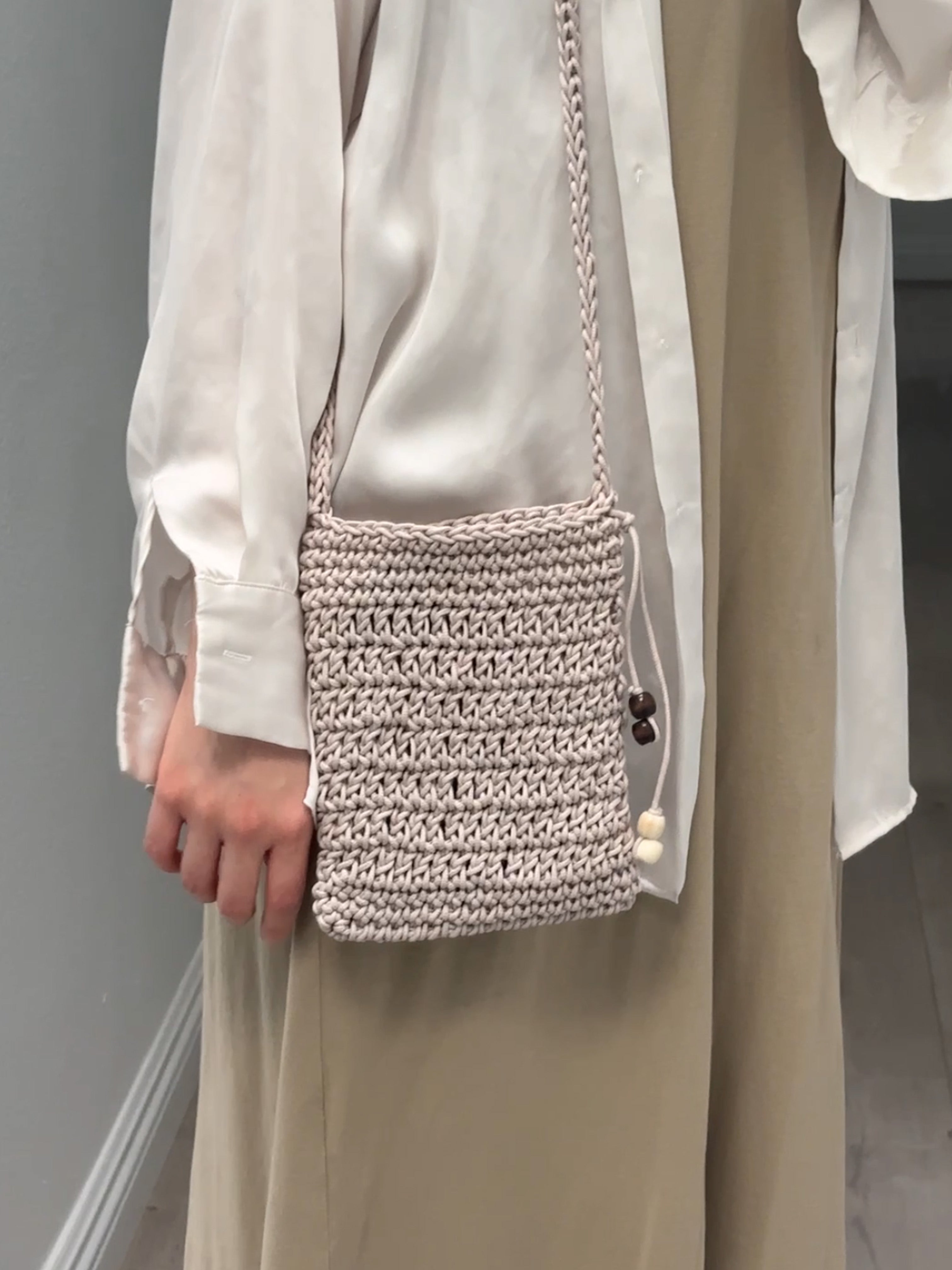 Pebble crossbody bag